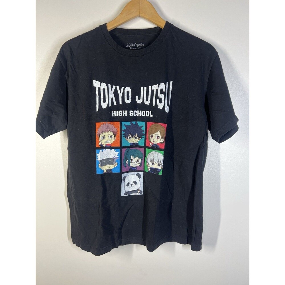 Crunchyroll Men's Jujutsu Kaisen Anime T-Shirt Size Large